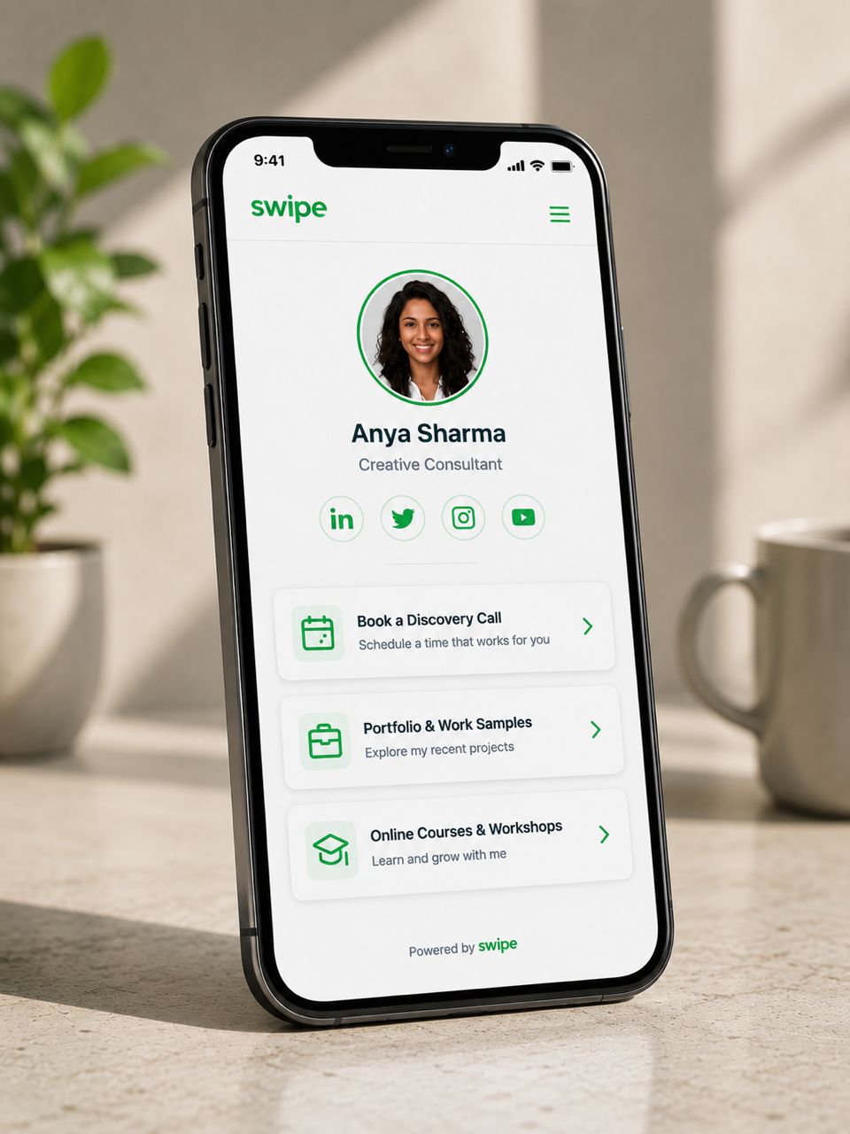 Mobile optimized preview